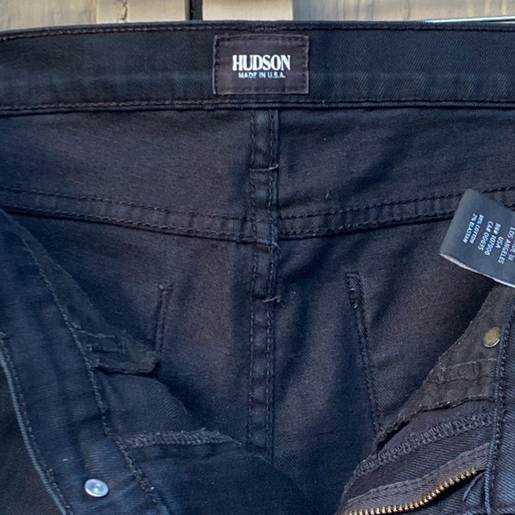 Hudson Colette Midrise Skinny Jeans, Color BLKl, Women’s 5 Pocket, Size 27 - Picture 8 of 13